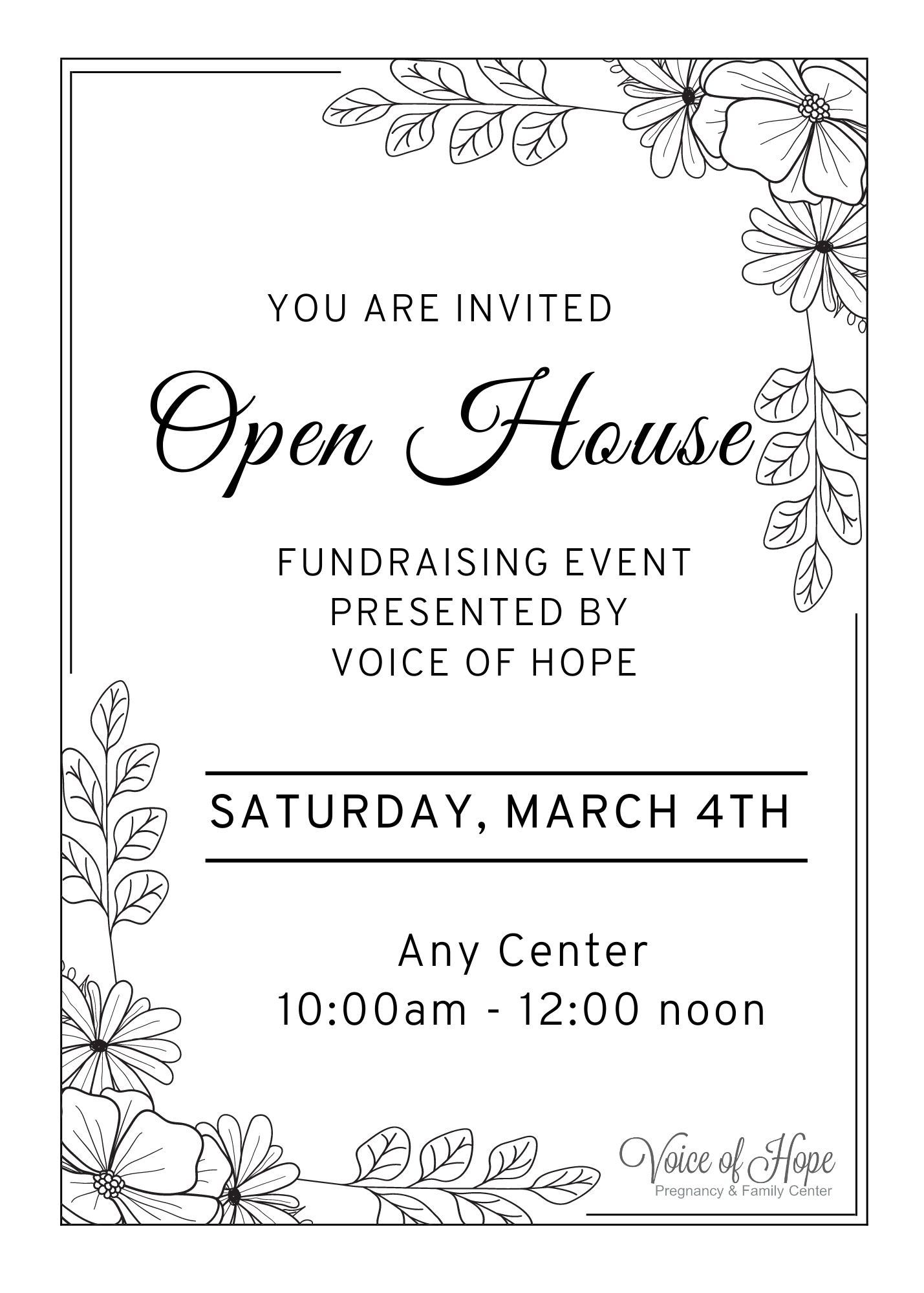 Share Hope Open House Share Hope Open House