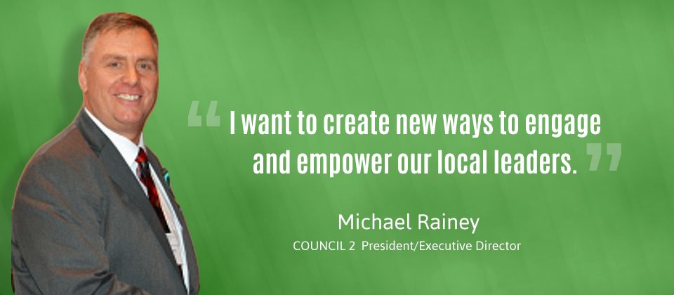 采访第 2 k8凯发国际娱乐主席 Michael Rainey