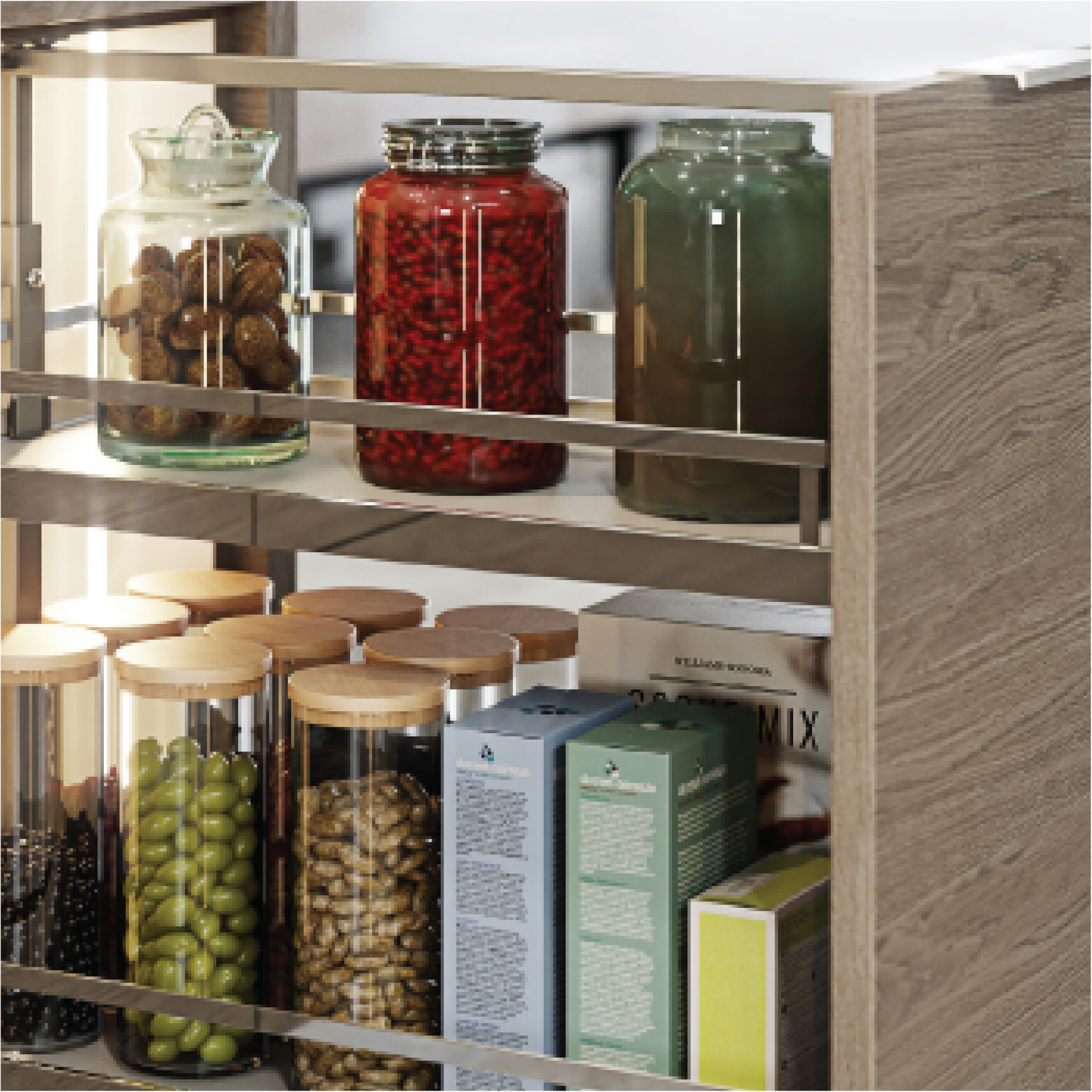 Bellmont Cabinets -  Organiser cucina, Organizzazione lavello