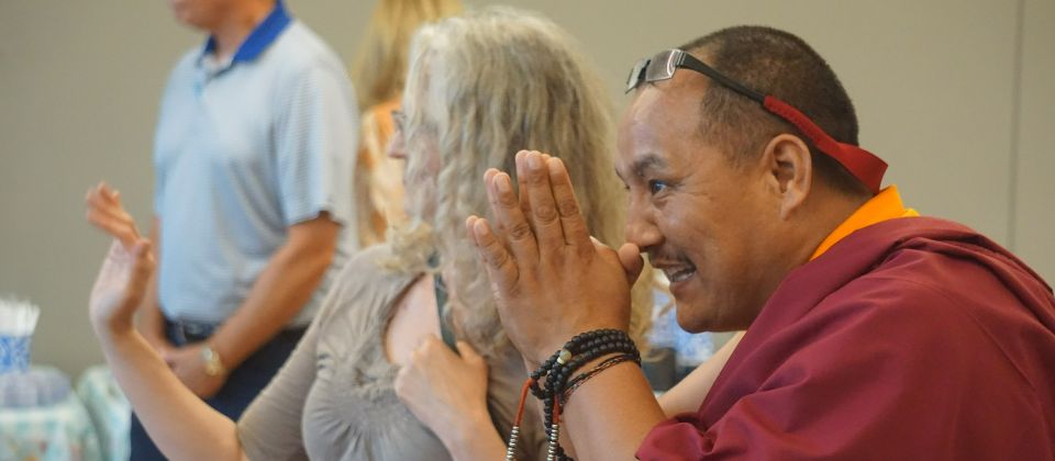 Lama Tenzin Visits St. Margaret's