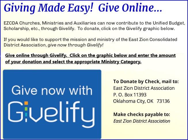 Click Graphic to Give through Givelify