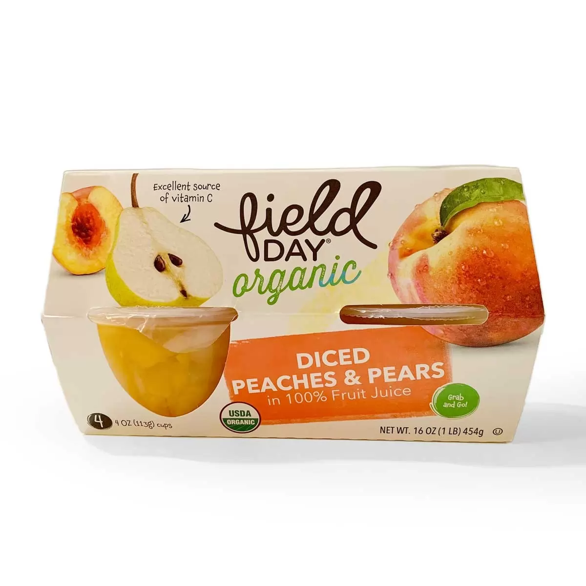 Organic Diced Pears