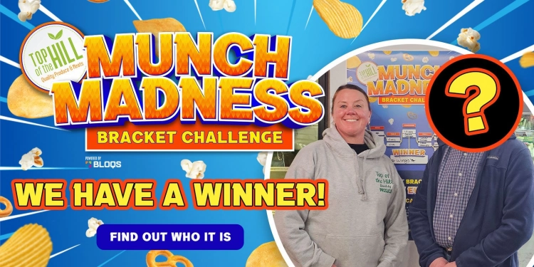 We have a winner for the second annual munch madness bracket challenge! Find out who it is here!