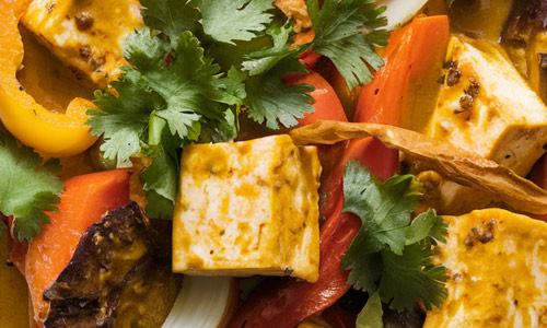 Coco Curry Roasted Veggies & Tofu