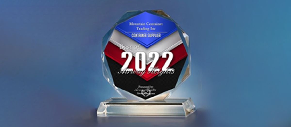 Mountain Container Trading Receives 2022 Best of Airway Heights Award