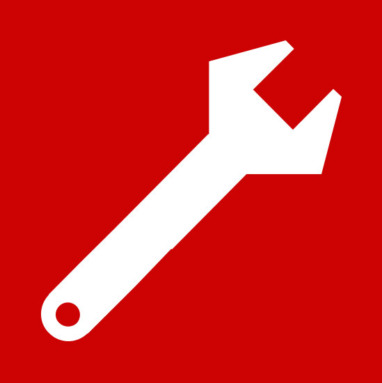 Icon of a wrench
