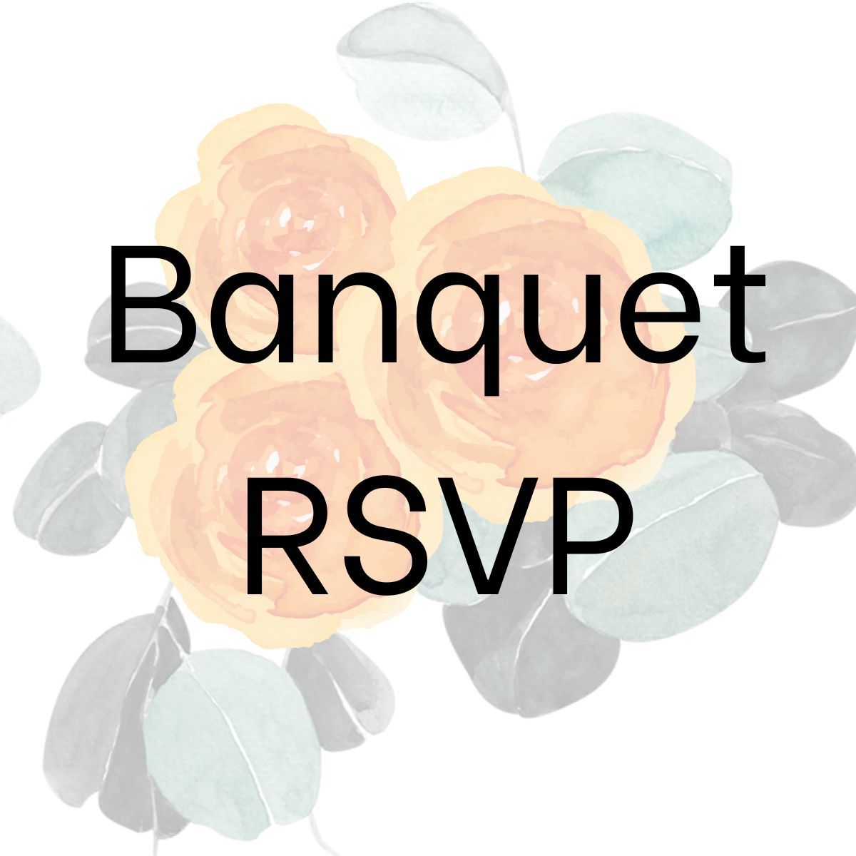 rsvp for the banquet