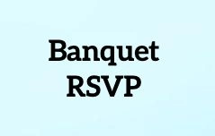 rsvp for the banquet