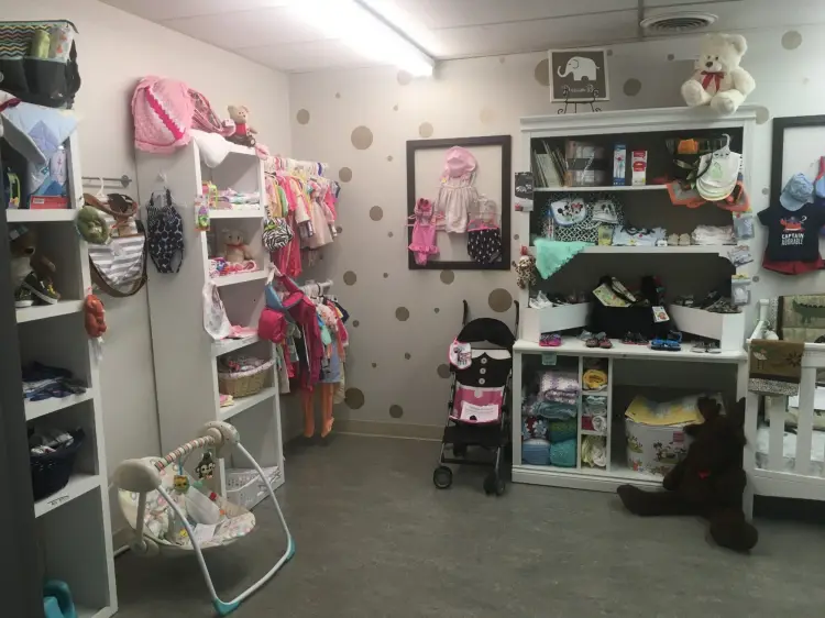 baby boutique with baby supplies
