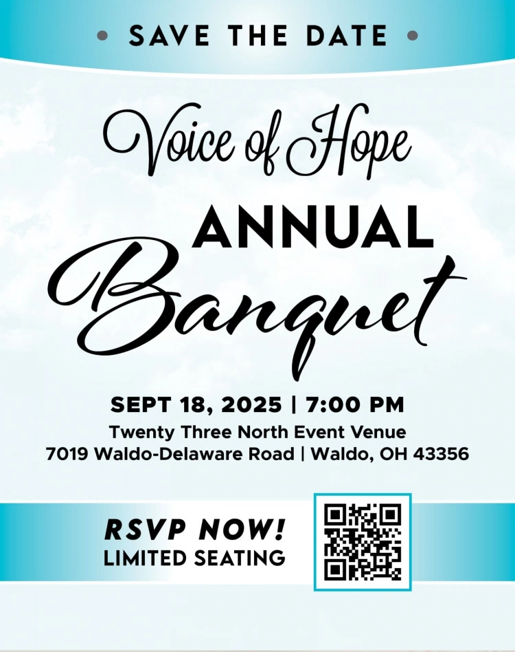 Voice of Hope Banquet of Hope
September 16, 2021
6:30 pm