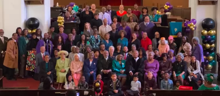 190th Church Anniversary picture with Greater Bethesda Baptist Church.