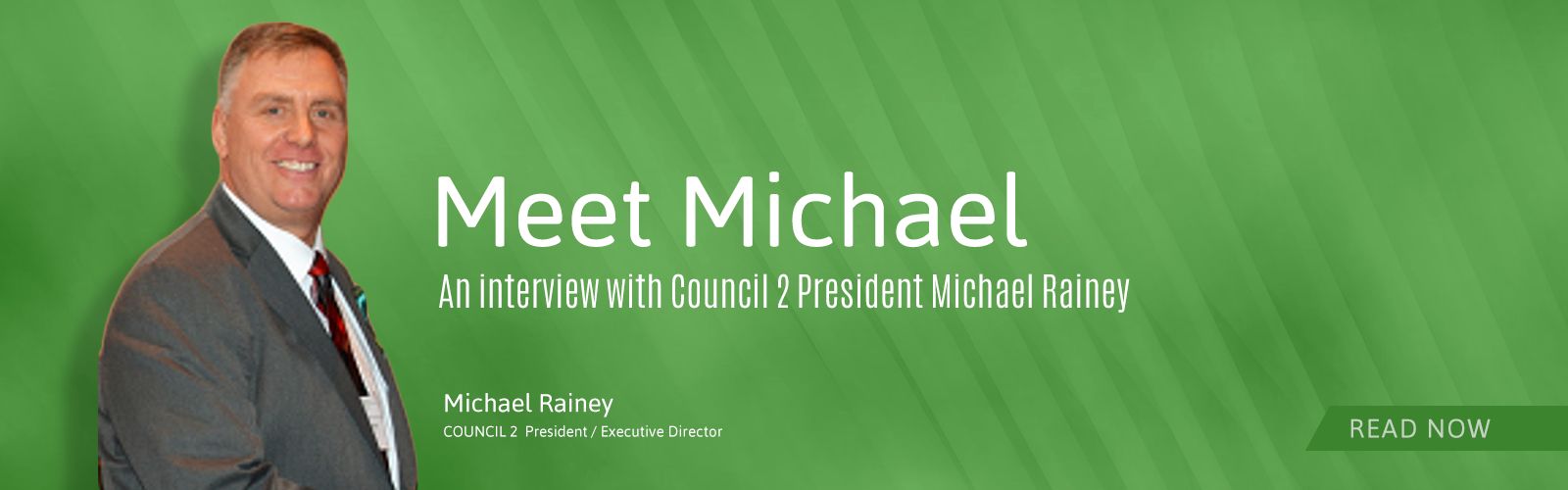 photo of Council 2 President, Michael Rainey