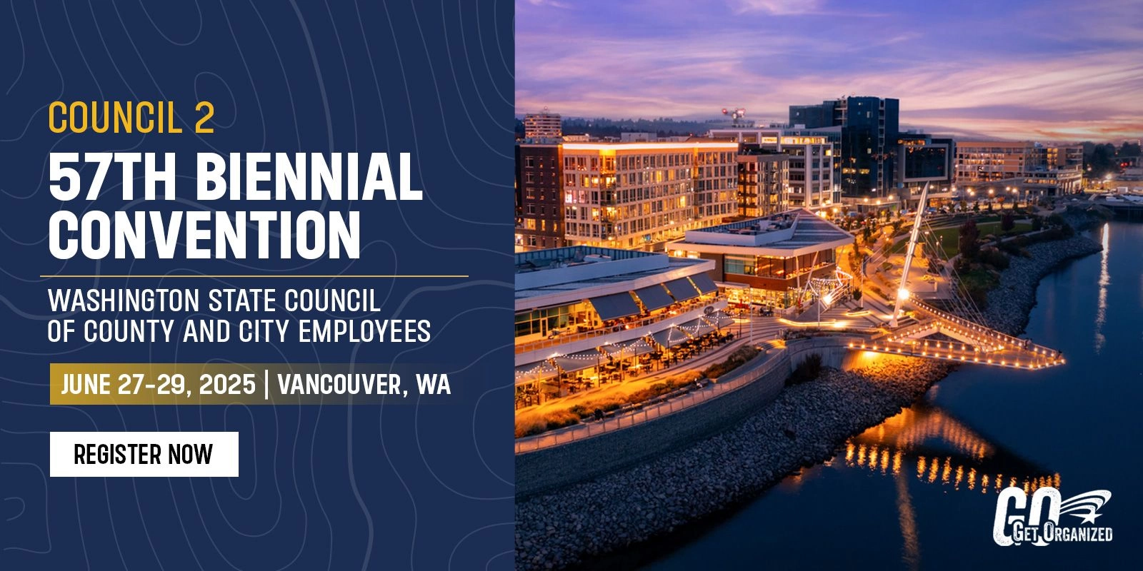 Council 2, 57th Biennial Convention, Washington State Council of County and City Employees, June 27th - 29th, 2025, Vancouver, Washington