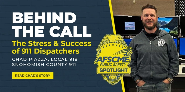 Behind the Call, the stress and success of a 911 dispatcher, Chad Piazza, Local 918, Snohomish County 911